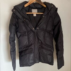 Delia*S black down puffer jacket